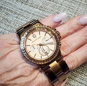 Michael Kors Rose Gold tone ladies watch
